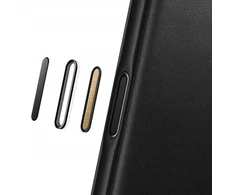 Nomad Modern Leather dėklas, juodos spalvos – iPhone 17 Pro Max