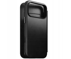 NOMAD modernus odinis dėklas – su „MagSafe“ suderinamas odinis dėklas, skirtas „iPhone 17 Pro Max“ | „Horween“ oda (juodas)
