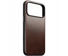 NOMAD modernus odinis dėklas – su „MagSafe“ suderinamas odinis dėklas, skirtas „iPhone 17 Pro“ | „Horween“ oda (rusvos spalvos)
