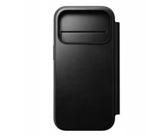 NOMAD modernus odinis dėklas – su „MagSafe“ suderinamas odinis dėklas, skirtas „iPhone 17 Pro“ | „Horween“ oda (juodas)