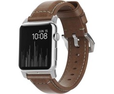Nomad Traditional Band, sidabrinis/ruda - AW Ultra 2/1 (49mm) 9/8/7 (45mm)/6/SE/5/4 (44mm)/3/2/1 (42mm)