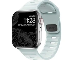 Apyrankė Nomad Sport Strap, Ice Mėlyna Glow - Apple Watch 42mm/41mm/40mm/38mm