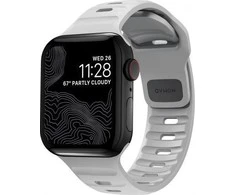 Apyrankė Nomad Sport Strap M/L, pilkas - Apple Watch 49mm/46mm/45mm/44mm/42mm
