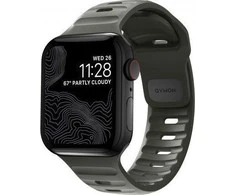 Apyrankė Nomad Sport Strap M/L, žalias - Apple Watch 49mm/46mm/45mm/44mm/42mm