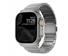 NOMAD Titanium Band - tytanowa bransoleta do Apple Watch 46mm/49mm V3 (natural hardware)