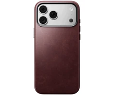 Burga Nomad Traditional odinis dėklas, bordo (Horween) – iPhone 18 Pro Max/17 Pro Max