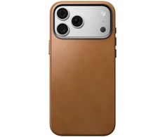 Burga Nomad Traditional odinis dėklas, šviesiai ruda – iPhone 18 Pro/17 Pro