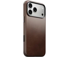Burga Nomad Traditional odinis dėklas, rustic ruda (Horween) – iPhone 18 Pro Max/17 Pro Max