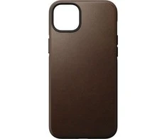 Dėklas Nomad atveju Oda modernus rudos rudos rudos spalvos 124; "iPhone 14 Plus