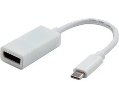 USB-C adapteris – DisplayPort Baltas