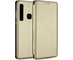 Beline dėklas Book Magnetic Samsung A10 aukso spalvos