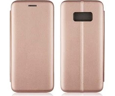 Beline Book Magnetic Samsung Galaxy S20 Ultra dėklas telefonui rožinio aukso spalvos