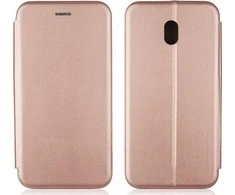 Beline Atverčiamas dėklas skirtas Xiaomi Redmi 8A, rožinis auksas