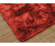 Kilimas - Gyvenamasis kambarys Shaggy 120x170 - Raudona