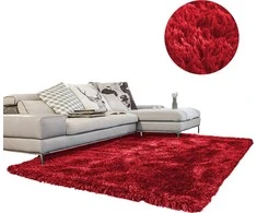 Kilimas Shaggy 200x300, raudonas