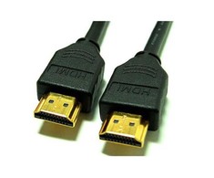 Video Kabelis HDMI M - HDMI M, HDMI 1.4 - Didelės spartos su Ethernet, 10m, paauksuotos jungtys, juoda