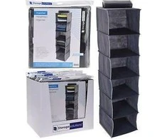 Storage Solutions Kabantys Organizatorius 6 Lentynėlėmis Spintoje