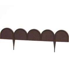 PROSPERPLAST SODO KRAŠTAS 10m GARDEN LINE RUDAS