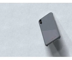 Nordic Elements Original Hel - dėklas skirtas Apple iPhone Xs Max with real maple wood Mid Pilkas