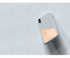 Nordic Elements Original Hel - dėklas skirtas Apple iPhone Xs Max su real maple wood Light Pilkas
