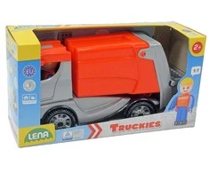LENA Truckies Śmieciarka dėžutėje 01623