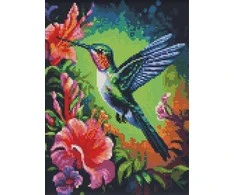 Norimpex Diamond Mosaic - Graceful Hummingbird 30x40cm