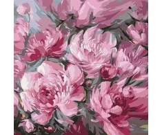 Norimpex Tapyba pagal skaičius - Vešli puokštė 40x40cm