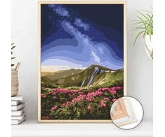 Norimpex Tapyba pagal skaičius - Juoda Viršus 40x50cm