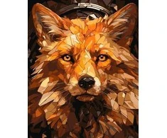 Norimpex Paveikslas skaičiais - Rudoji lapė 40x50cm