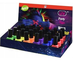Norimpex Vandens nagų lakas Neon Glow In UV Lengvai nuimamas Nulupamas