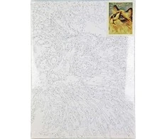 Norimpex Paveikslas skaičiais - 30x40cm Katė