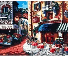Norimpex Paveikslas pagal skaičius - Italijos turgus 40x50cm