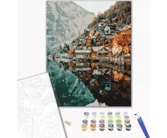 Norimpex Tapyba pagal numerius BRUSHME, 40x50 cm, vaizdas į Gelštatą, 1 vnt.