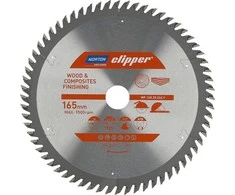NORTON diskinis pjūklas 165 mm x 20 mm x 64z MEDIENOS IR ATB KOMPOZITAS (2,6 / 1,6)
