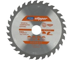 NORTON diskinis pjūklas 190 mm x 30 mm x 30z MEDIENOS IR ATB KOMPOZITAS (2,8 / 1,8)
