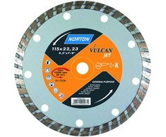 Norton Clipper Deimantinis skydas Nuolat TURBO VULCAN JET 180x22.2mm 70184625187