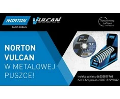 NORTON DISKAS VULCAN 125 x 1,0 /10vnt. METALAS/INOX