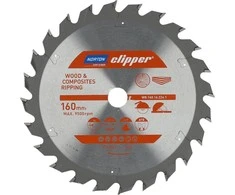 Norton Clipper NORTON diskinis pjūklas 160 mm x 16 mm x 24z MEDIENA IR KOMPOZITAI ATB (2,6 / 1,6)