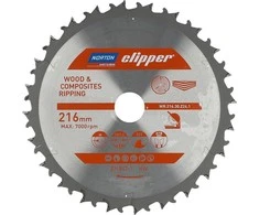 NORTON diskinis pjūklas 216 mm x 30 mm x 24z MEDIENA IR KOMPOZITINIS ATB Neg (2,8 / 1,8)