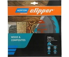 NORTON DISKINIS PJŪKLAS 280mm x 30mm x 24z MEDIENAI IR KOMPOZITAMS ATB (3,2 / 2,2)