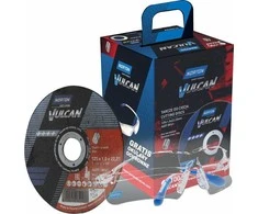 NORTON DISKAS VULCAN 125 x 1,0 /100vnt. INOX+AKINIAI DOVANŲ