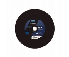 Norton ZA24Q-356x4.0x25.4-T41 NOR-bėgio pjūvis