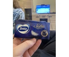 Vienkartinės nosinaitės ZEWA SOFTIS, 4 sl., 9 vnt.