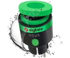 NOUS A6Z lauko kištukas ZigBee 1er 3840W/16A/Matavimo/ZigBee 3.0
