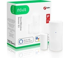 Išmanusis durų/langų jutiklis E3, ZigBee, TUYA / Smart Life, NOUS