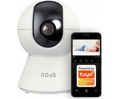 Wi-Fi kamera W5, 3MP, PTZ valdoma 360°, TUYA / Smart Life, NOUS