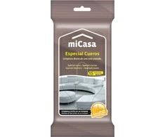 Drėgnos servetėlės odos gaminiams Micasa 15vnt.