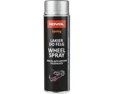 Novol Sidabriniai ratlankių dažai WHEEL Sidabrinis aerozoliniai 500ml