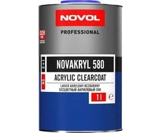 Novol NOVAKRYL SKAIDRUS LAKAS 580 2:1 1 l (1 vnt.)