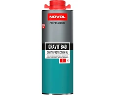 Novol Vaškas uždaroms ertmėmas GRAVIT 640 rudas 1 l
